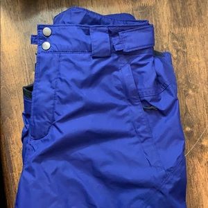 Women’s ski pants blue medium